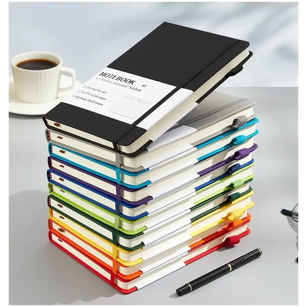 A5 Hardcover Horizontal Line Notebook