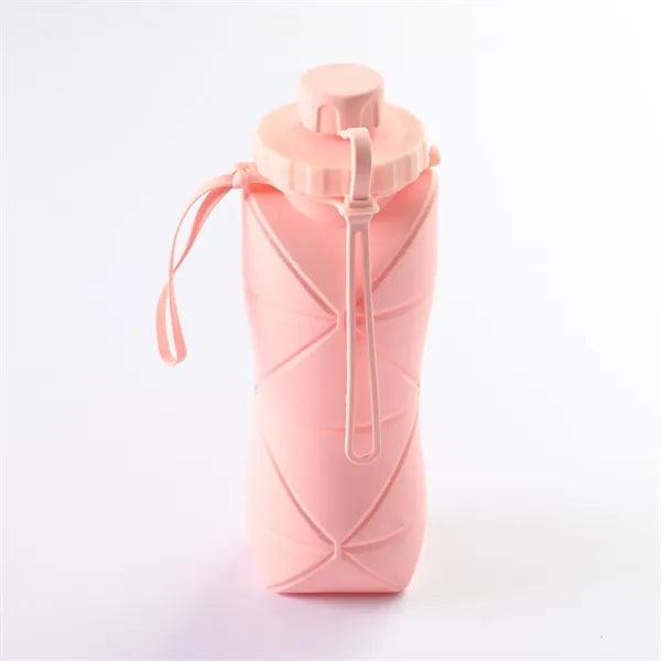 Outdoor Silicone Foldable Large-capacity Water Bottle