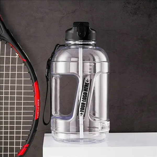 78Oz Large Water Bottle With Capacity Marker