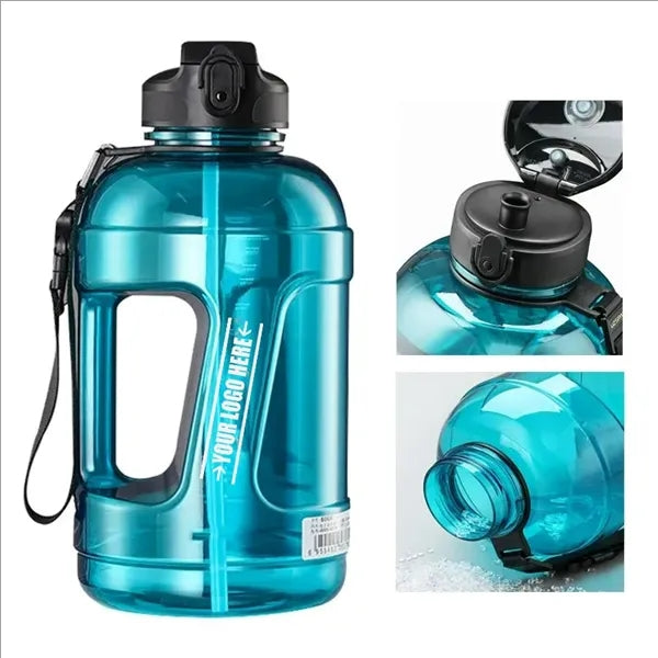 78Oz Large Water Bottle With Capacity Marker