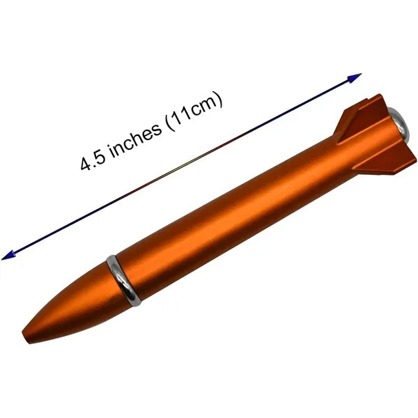 Rocket Missile Model With Light Ballpoint Pen