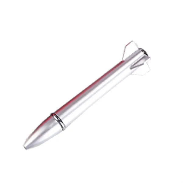 Rocket Missile Model With Light Ballpoint Pen