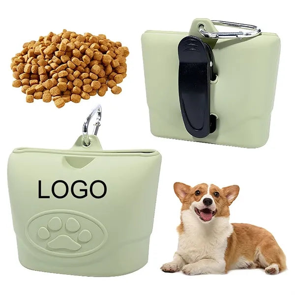 Portable Outdoor Dog Walking and Training Feeding Waist Bag
