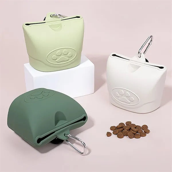 Portable Outdoor Dog Walking and Training Feeding Waist Bag