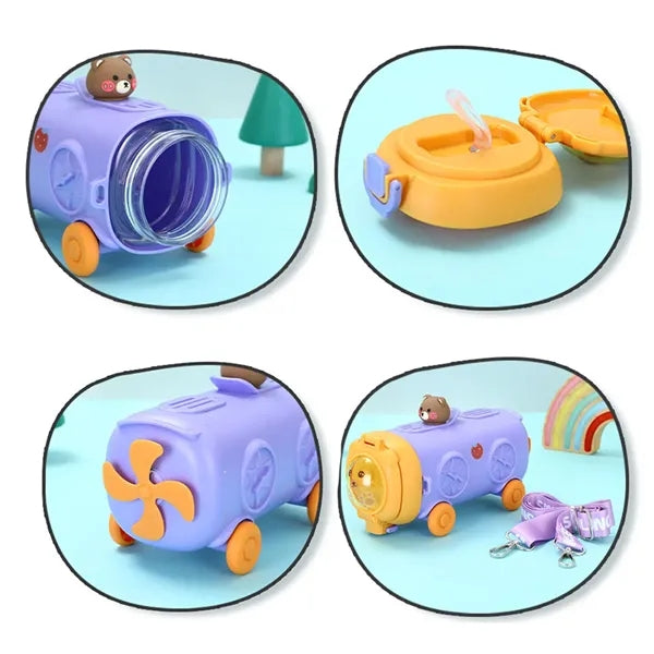 16.9 oz. Little Train Portable Pop Lid Straw Kids Mug