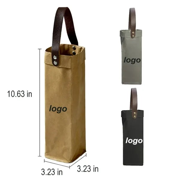Bottle Gift Bags for Wine of DuPont Paper