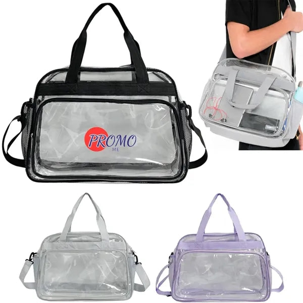 Clear Sports Duffel Bag Beach Tote