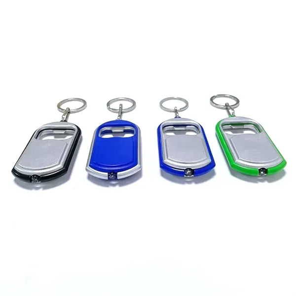 LED Key Chain with Bottle Openers