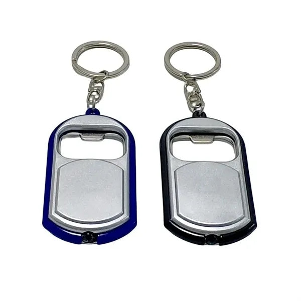 LED Key Chain with Bottle Openers