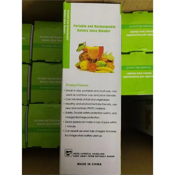 Portable Cordless Juicer Blender Cup