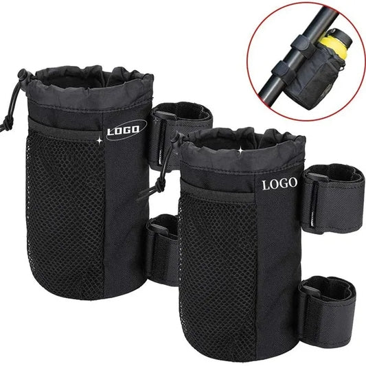 Adjustable Roll Bar Bike Cup Storage Bag Holder Stable