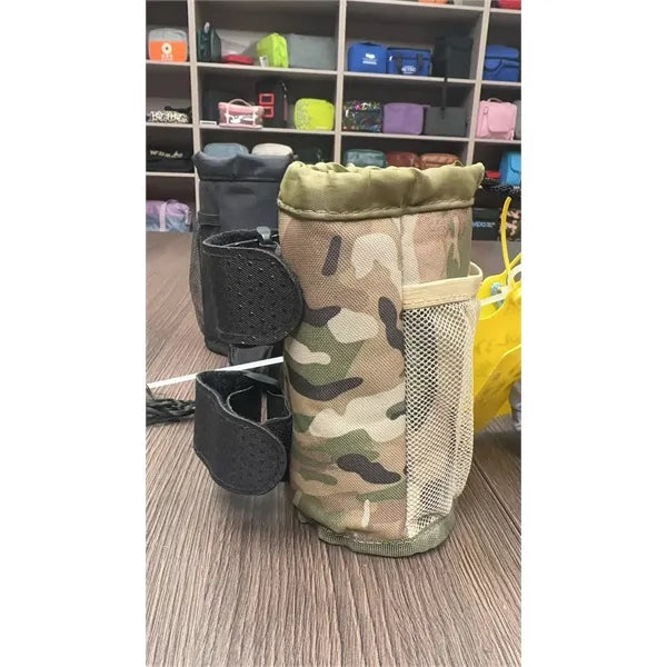 Adjustable Roll Bar Bike Cup Storage Bag Holder Stable