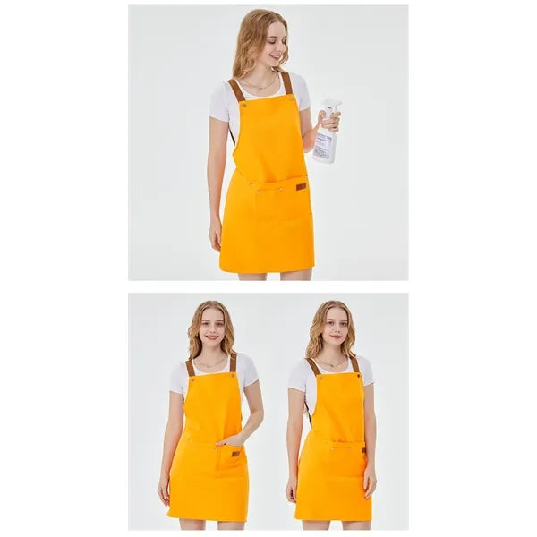 Kitchen supplies canvas apron