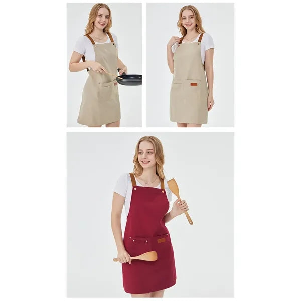 Kitchen supplies canvas apron