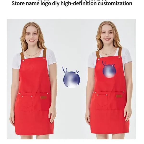 Kitchen supplies canvas apron