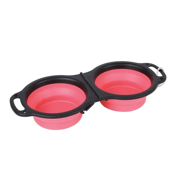 2 In 1 TPE Outdoor Foldable Pet Bowl