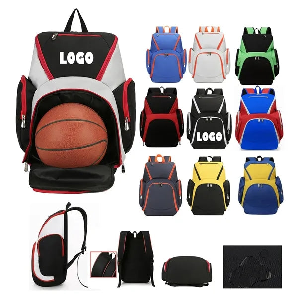 Large Capacity Durable Ball Backpack Bag