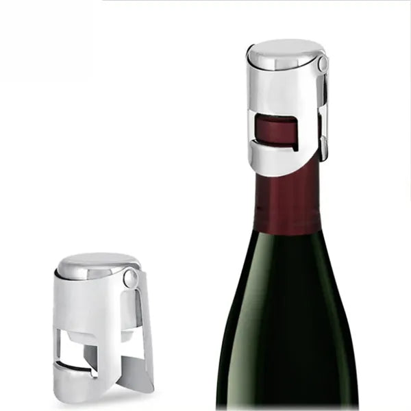 Safe Stainless Set Lever Action Wine Bottle Stoppers