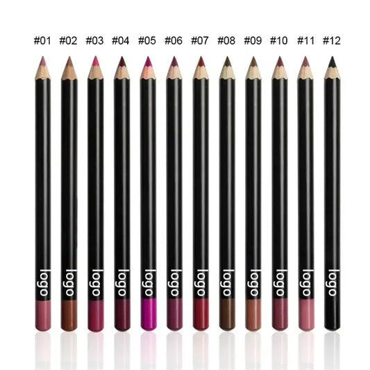 12 Colors Lip Liner Pencil