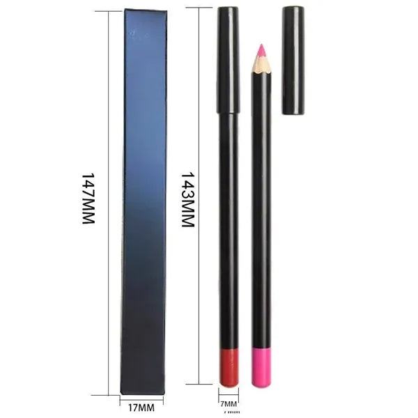 12 Colors Lip Liner Pencil