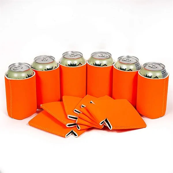 Beer And Coke Can Insulation Pads With Folding Bottom Cover