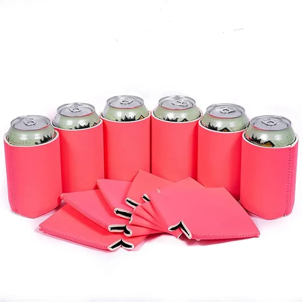 Beer And Coke Can Insulation Pads With Folding Bottom Cover