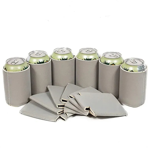 Beer And Coke Can Insulation Pads With Folding Bottom Cover