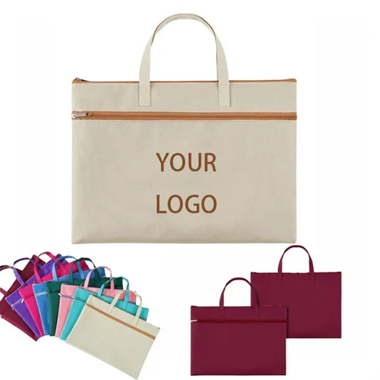 Document Storage Bag with Handle