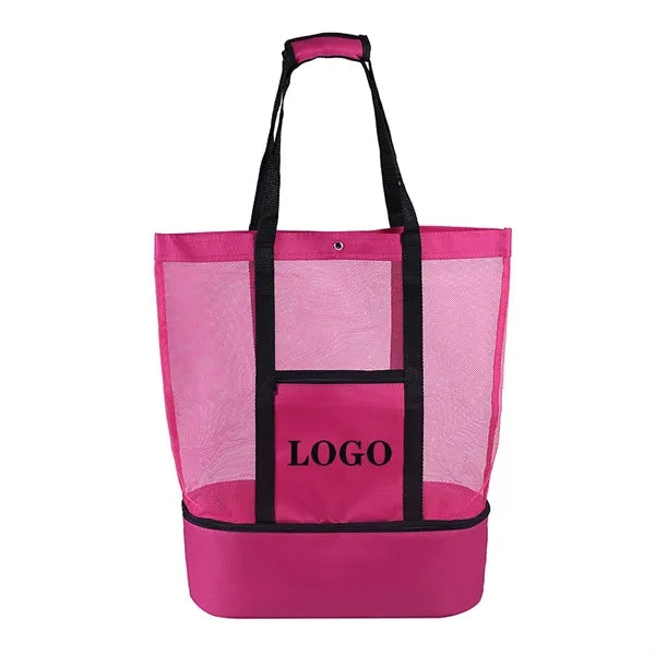 Beach Tote with Cooler & Waterproof Bag