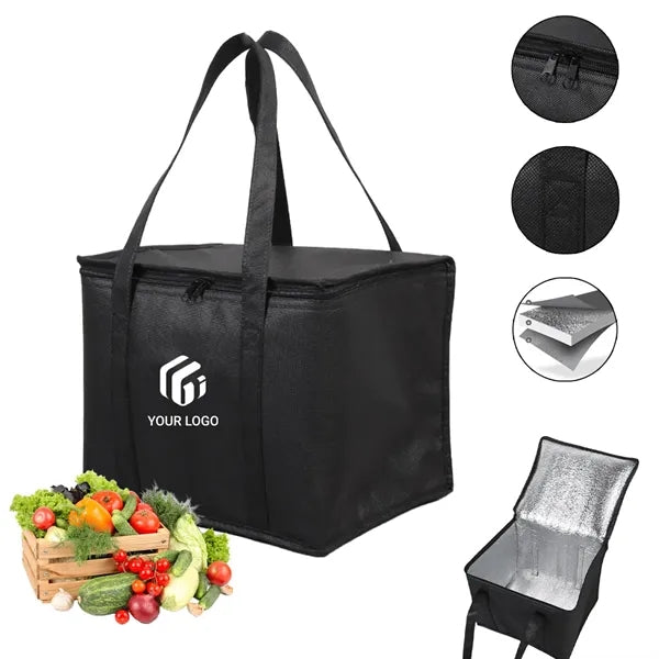 Thickened enlarged portable refrigerated insulation bag