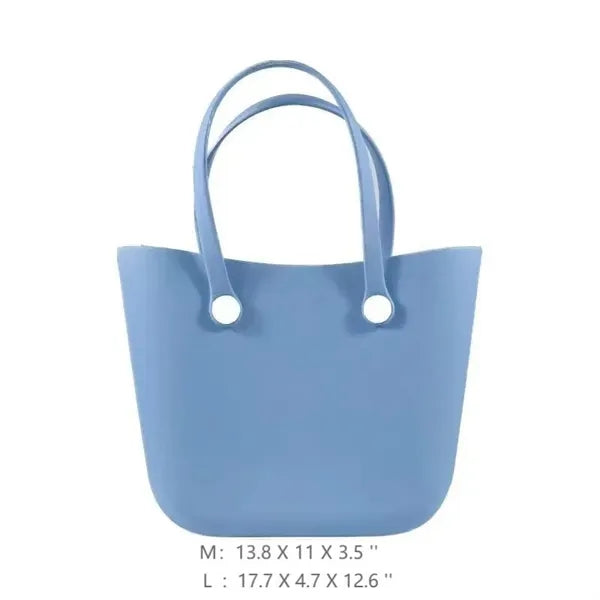 Silicone Crescent Shaped Handle Bag