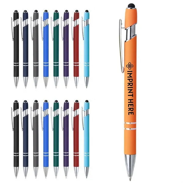 Soft Touch Metal Ballpoint Pen