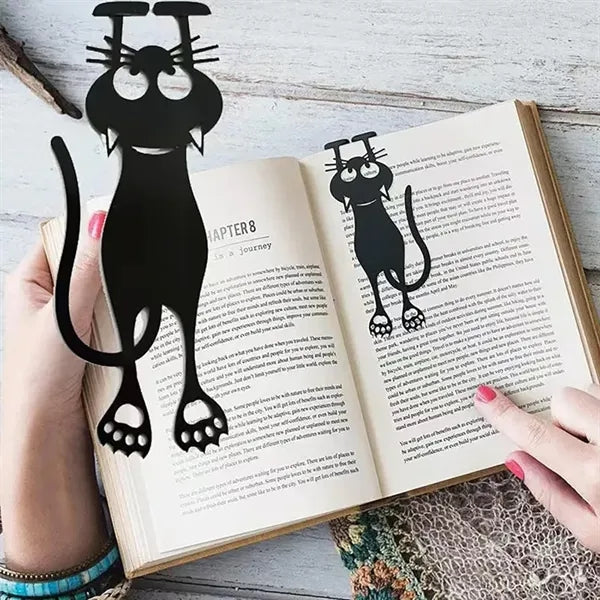 Plastic Cat Bookmark