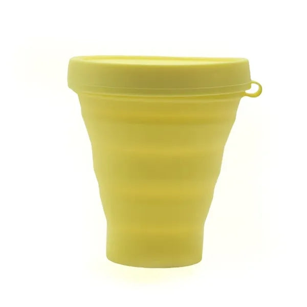 11 oz Outdoor Portable Silicone Foldable Water Cup