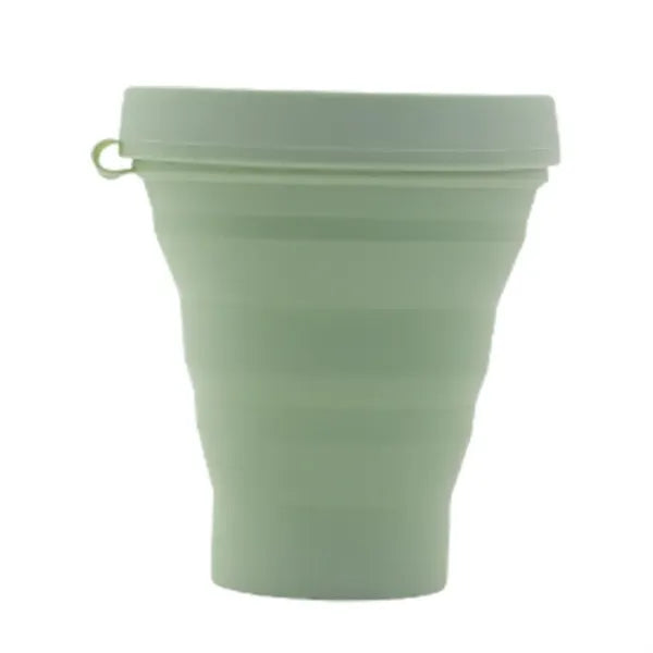 11 oz Outdoor Portable Silicone Foldable Water Cup