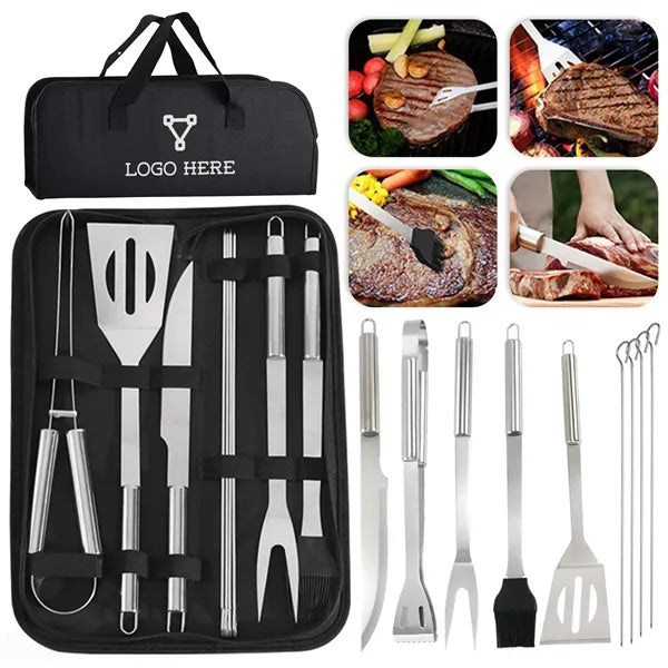 9-Piece BBQ Utensil Tool Set