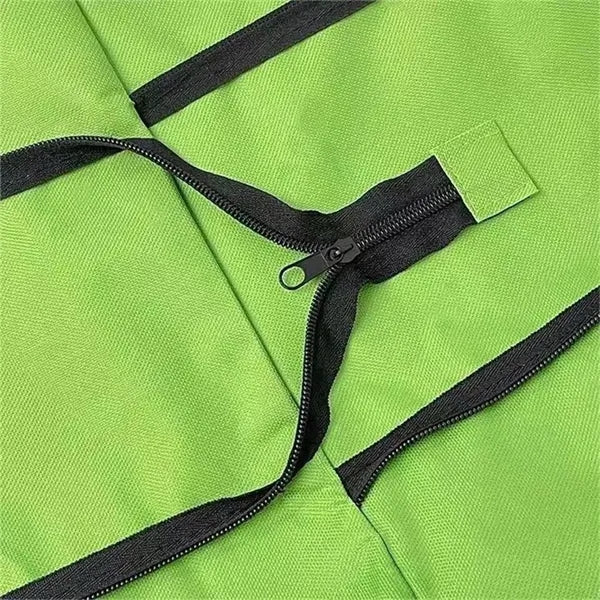 Folding Tote Shopping Bag With Wheels