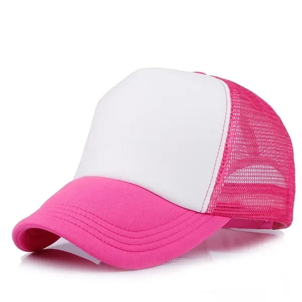Logo Sponge Mesh Breathable Baseball Cap