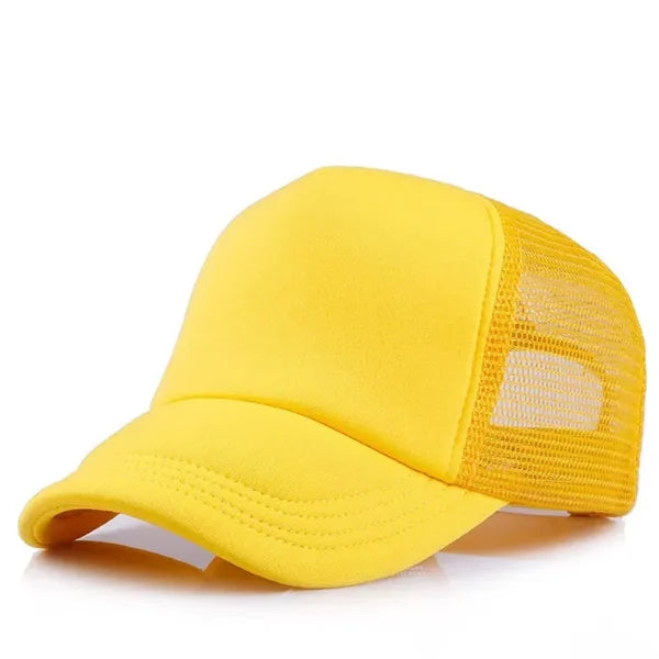 Logo Sponge Mesh Breathable Baseball Cap