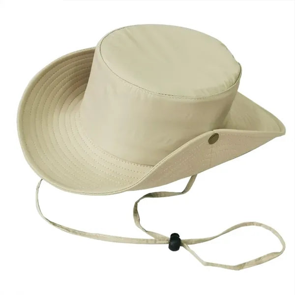 Outdoor Foldable Polyester Wide-Brimmed Hiking Hat