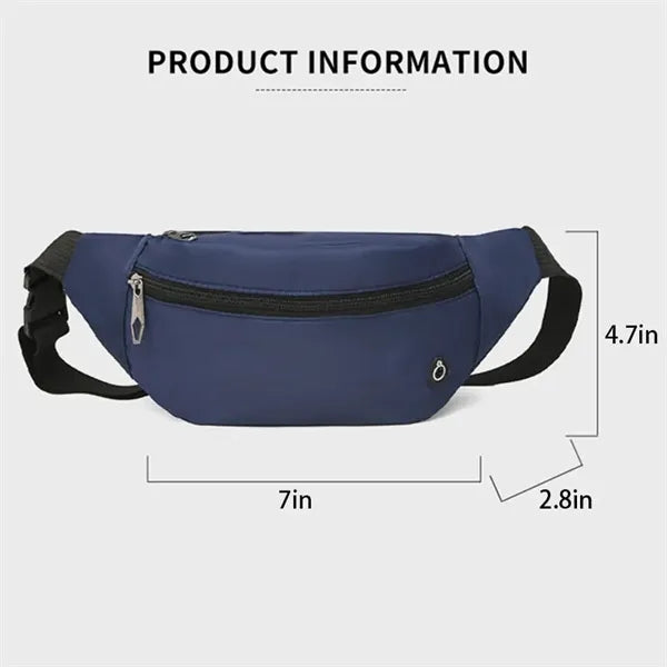 Large Capacity Waist Bag Crossbody