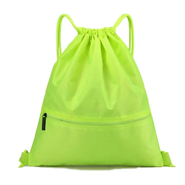 Variousized Foldable Oxford Zip Drawstring Bag