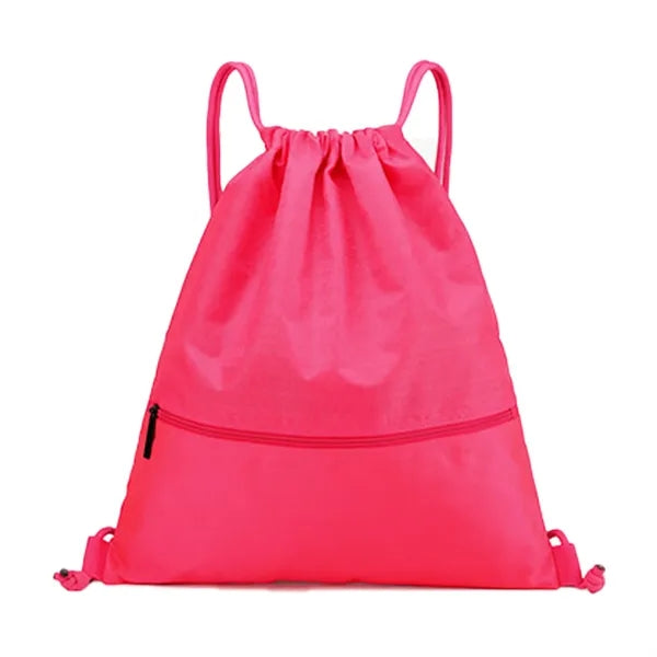 Variousized Foldable Oxford Zip Drawstring Bag