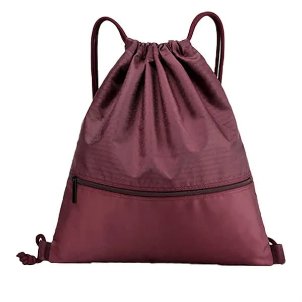 Variousized Foldable Oxford Zip Drawstring Bag