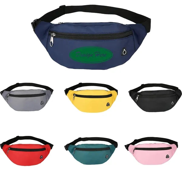 Sports Waterproof Nylon Fanny Pack