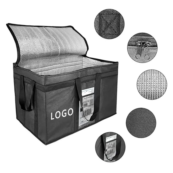 Larger Insulated Cooler Bags with Zipper