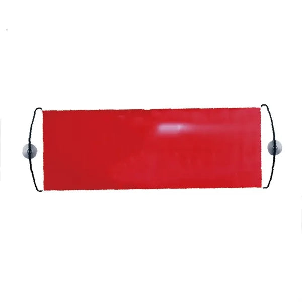 Retractable Rolling Up Handheld Banner W/Suker