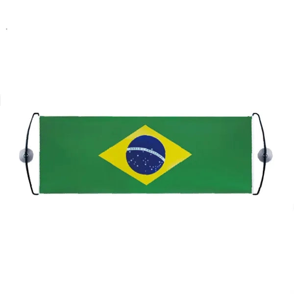 Retractable Rolling Up Handheld Banner W/Suker