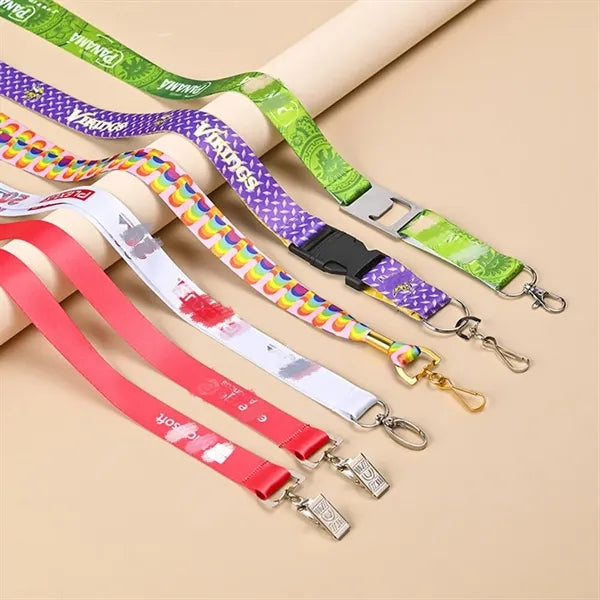 Sublimation Lanyards Badge Holder