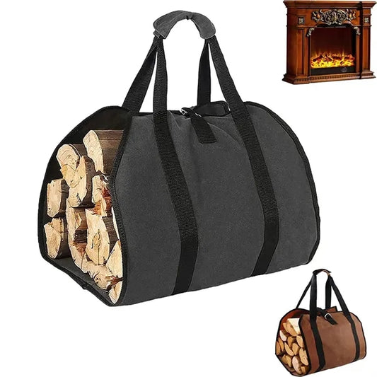 Canvas Firewood Carrier